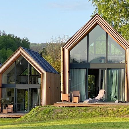 Domki Pod Lasem - Domek Brzozowy สโตรเนีย ชล็องสเกีย ภายนอก รูปภาพ