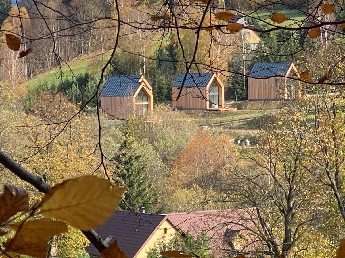 Domki Pod Lasem - Domek Brzozowy สโตรเนีย ชล็องสเกีย ภายนอก รูปภาพ