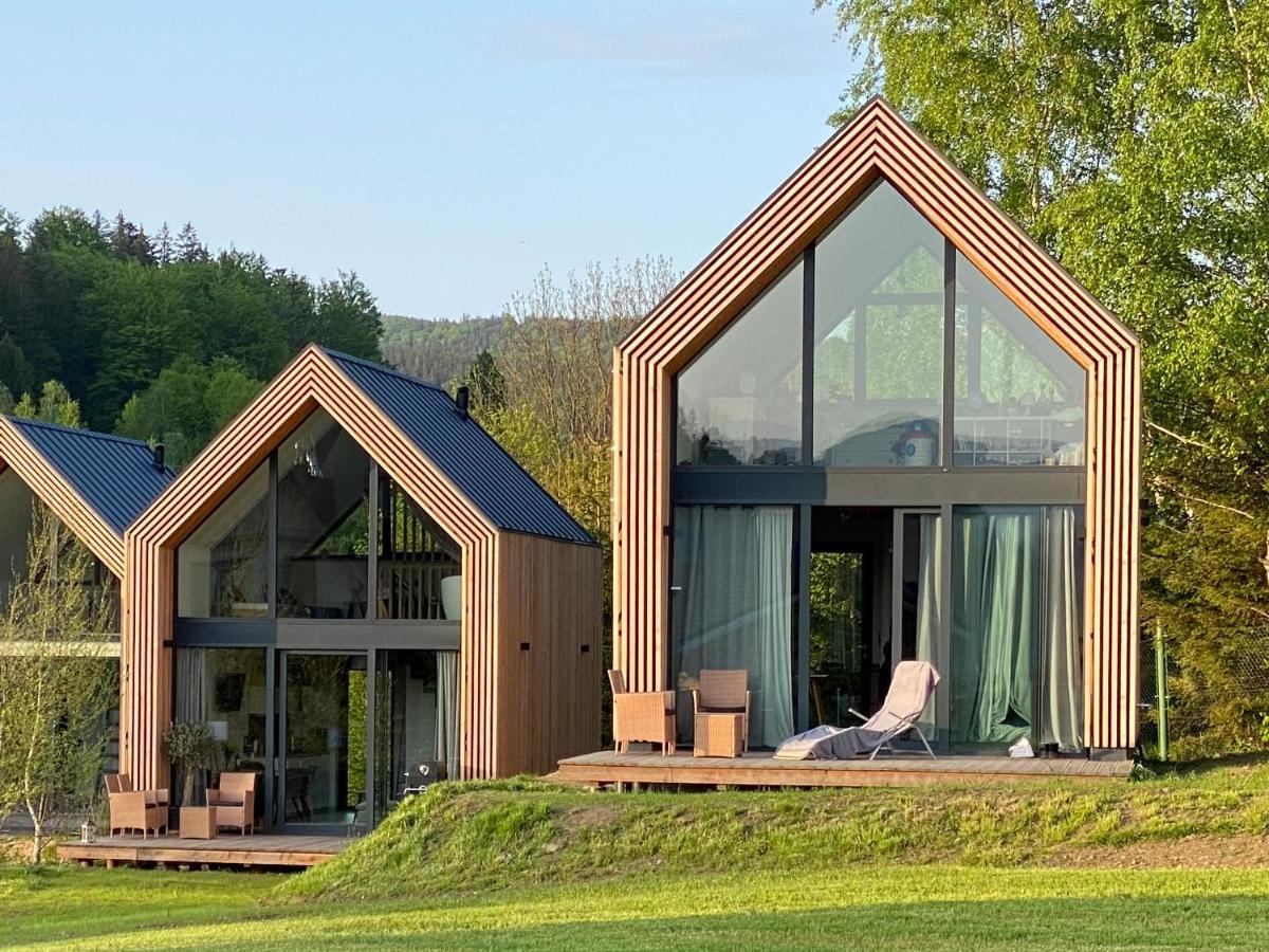 Domki Pod Lasem - Domek Brzozowy สโตรเนีย ชล็องสเกีย ภายนอก รูปภาพ